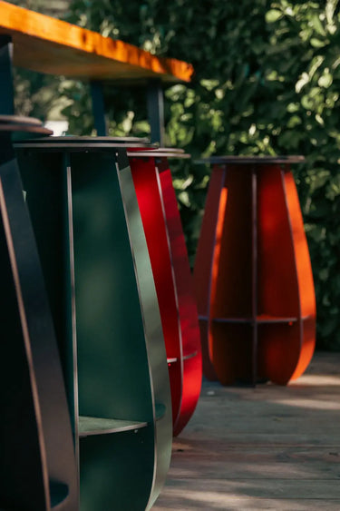 Sgabello alto Gardenia H75 da esterno