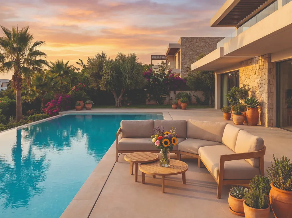 Salotto da giardino top luxury LECCE MODULARE