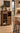 Credenza Bar Portabottiglie in Legno di Mango Artigianale – 80 × 41 × H121 cm