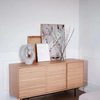 Sideboard in natural ash - Sense