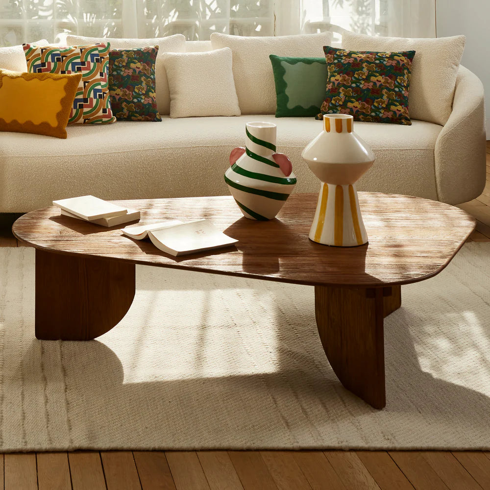 Tavolino da caffè in teak Polha